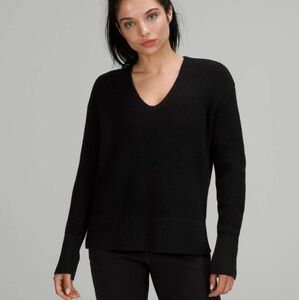 Lululemon Merino Wool V-Neck Sweater